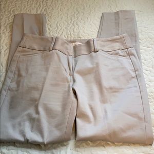 Grey skinny trousers